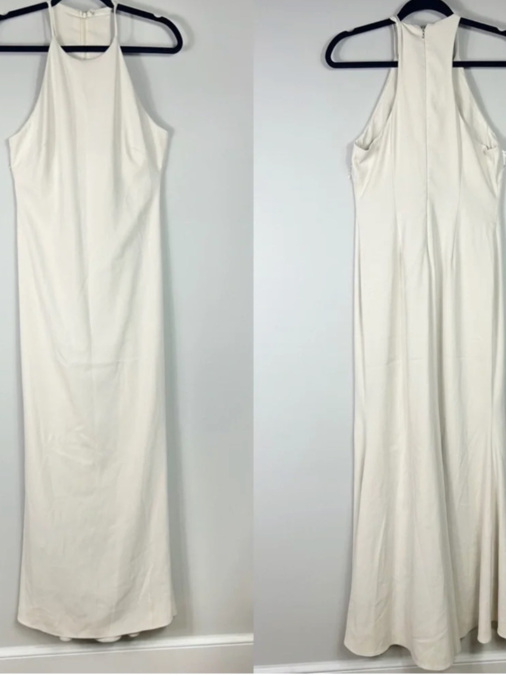 Badgley Mischka Kellee Off White Dress | Size 6